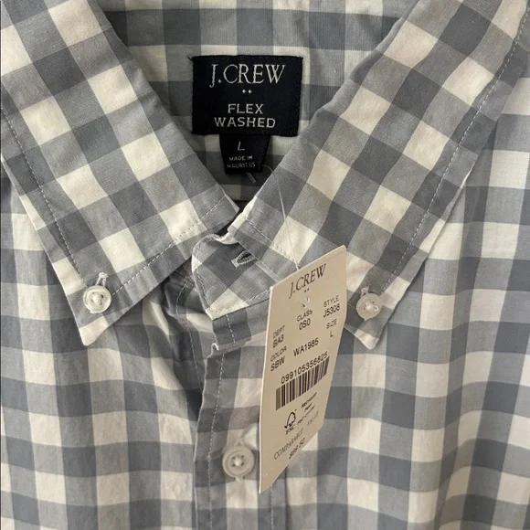 NWT J.Crew Factory Classic flex casual button-down shirt - Picture 5 of 7